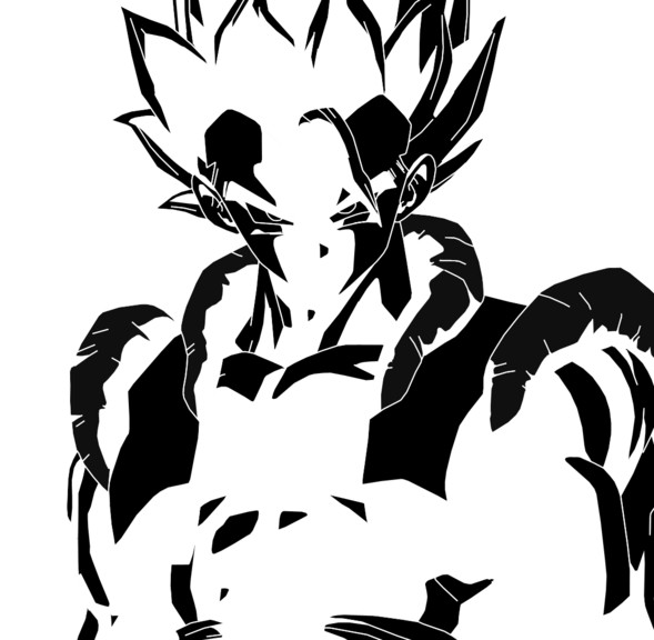Vinyl Decal Truck Car Sticker Laptop – Dragon Ball Z Super Saiyan Gogeta v2