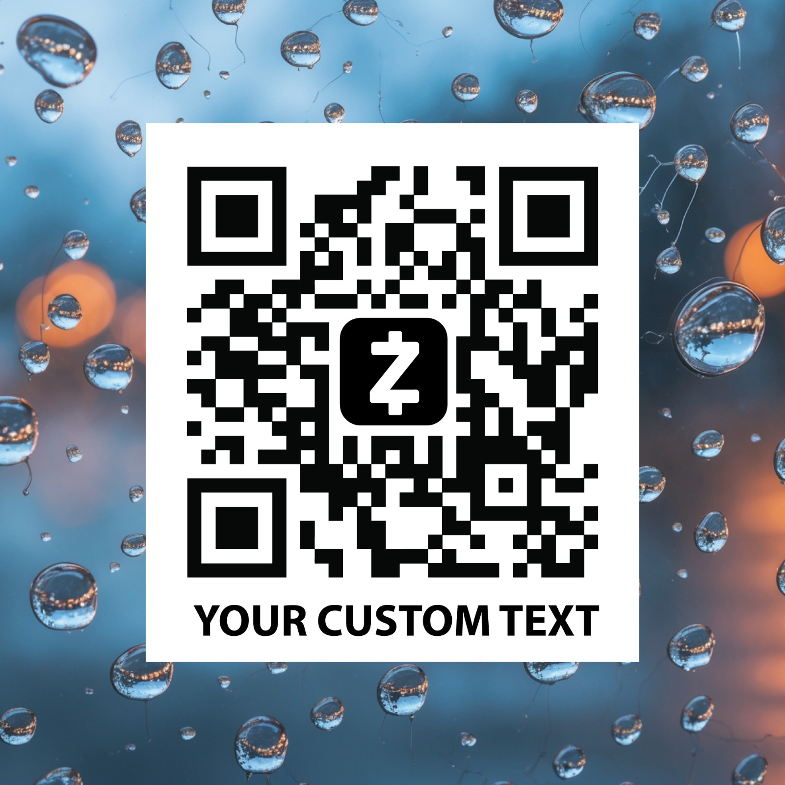 Custom Payment QR Code Sticker Water Resistant Cash App QR Code or Zelle QR Code