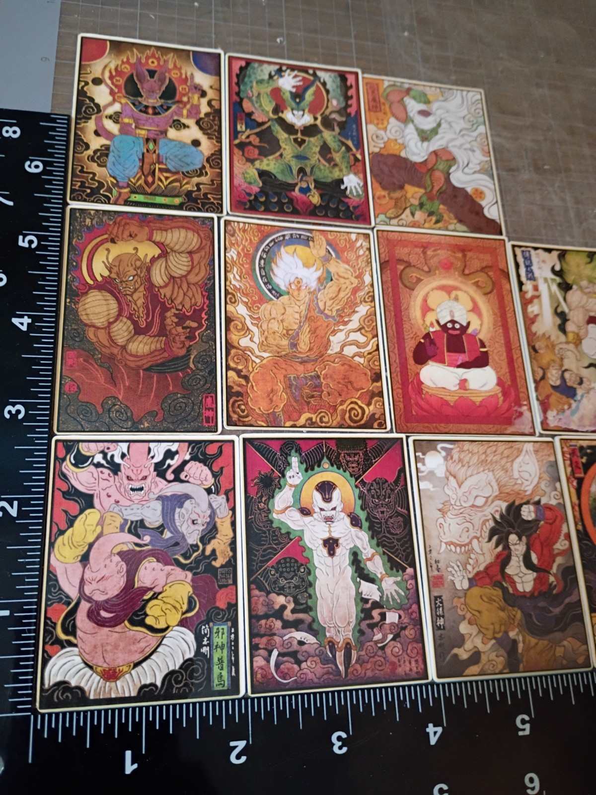 DBZ Japanese Art Portrait Style Vinyl Decal Stickers