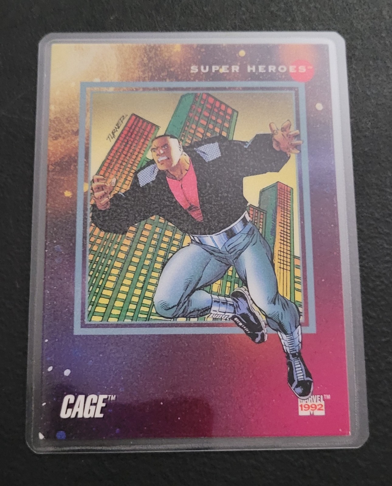 1990's Impel Marvel Universe Super Heroes Fridge/Locker/Cabinet Laminated Magnet