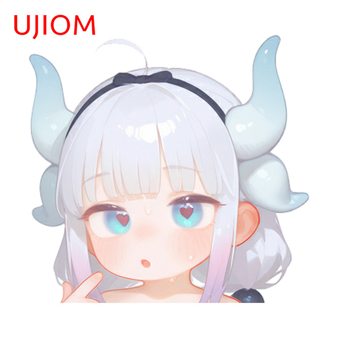 EARLFAMILY 5.1" Kanna Kamui Car Sticker Windows Racing Artistic Windshield Decal