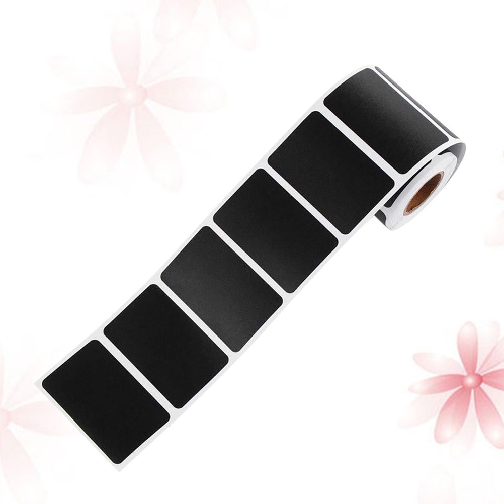 300 Pcs/Roll White Rectangular Labels Sticker