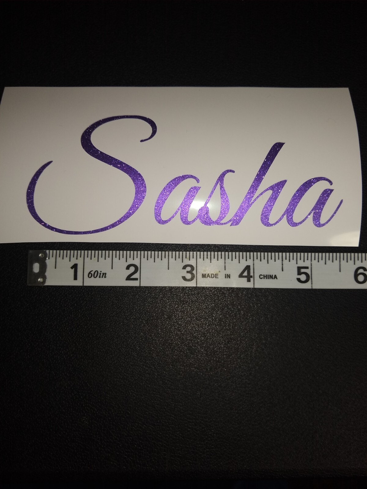 Name Decal, Custom Name Decals, Name Vinyl Decals, Label Decals, 11 in X 28 in