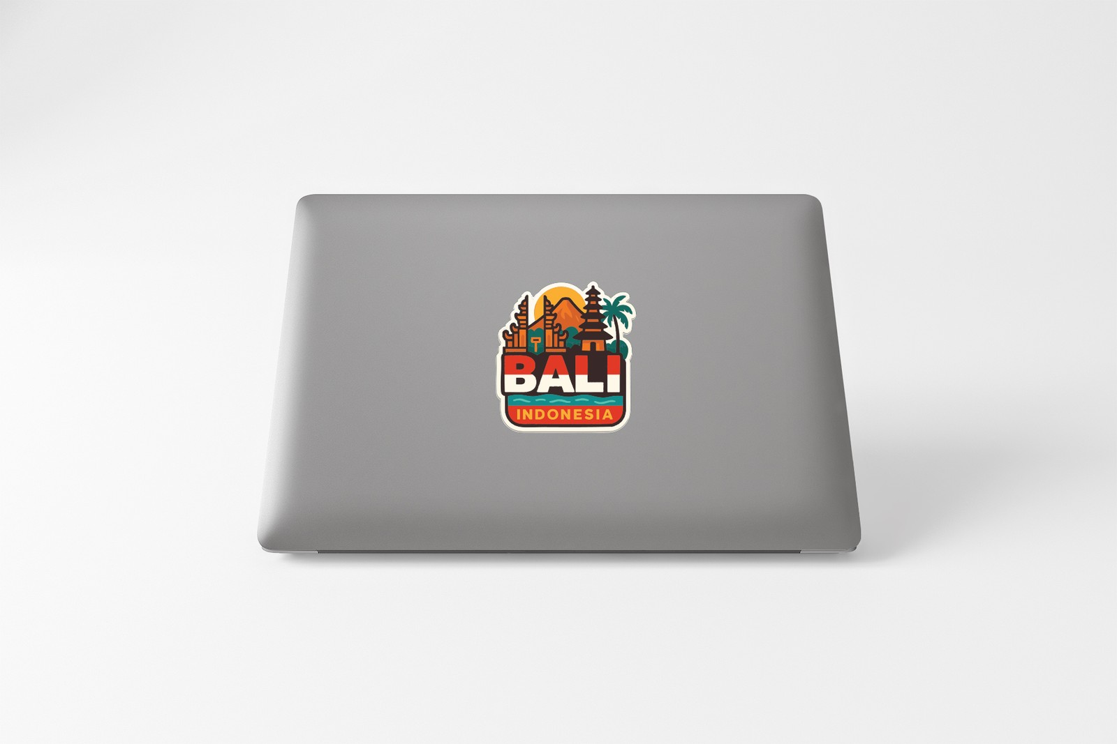 Bali Indonesia Sticker Decal Vinyl Die-Cut City Skyline Landmark Design
