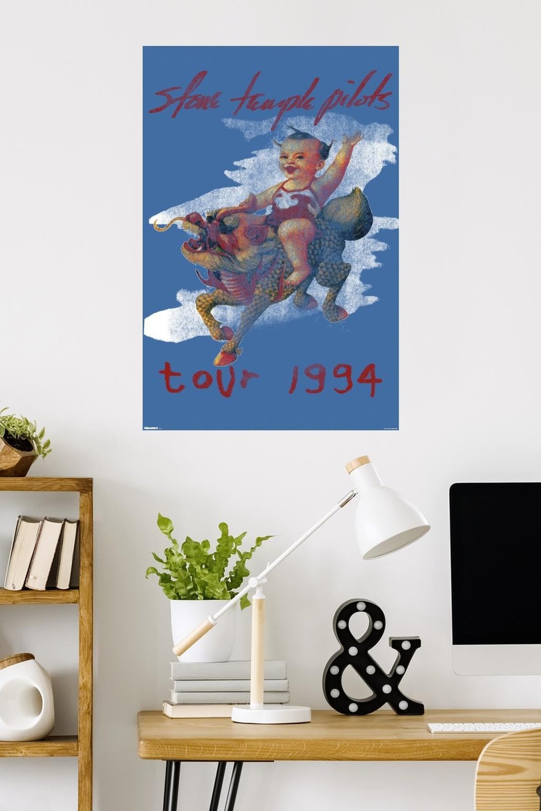 Stone Temple Pilots – Purple Wall Poster, 34L" x 22.4W", Premium Unframed Ver…