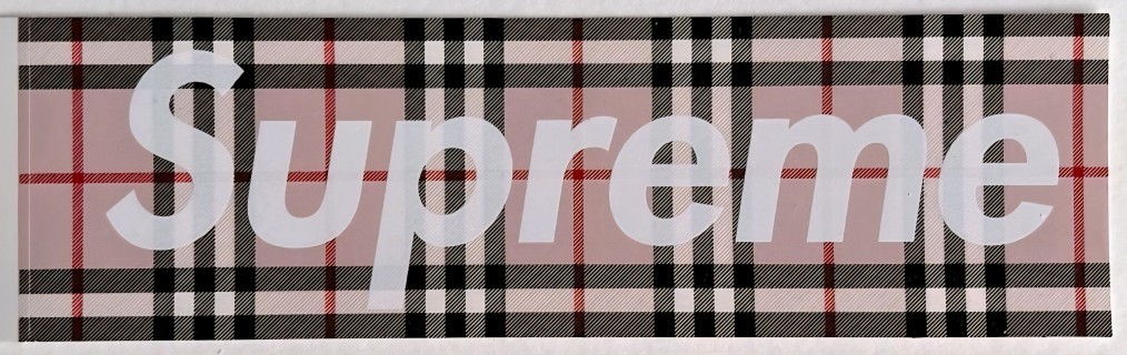 Supreme Sticker 3" Die Cut Gloss Skateboard Water Bottle Tablet Laptop Etc