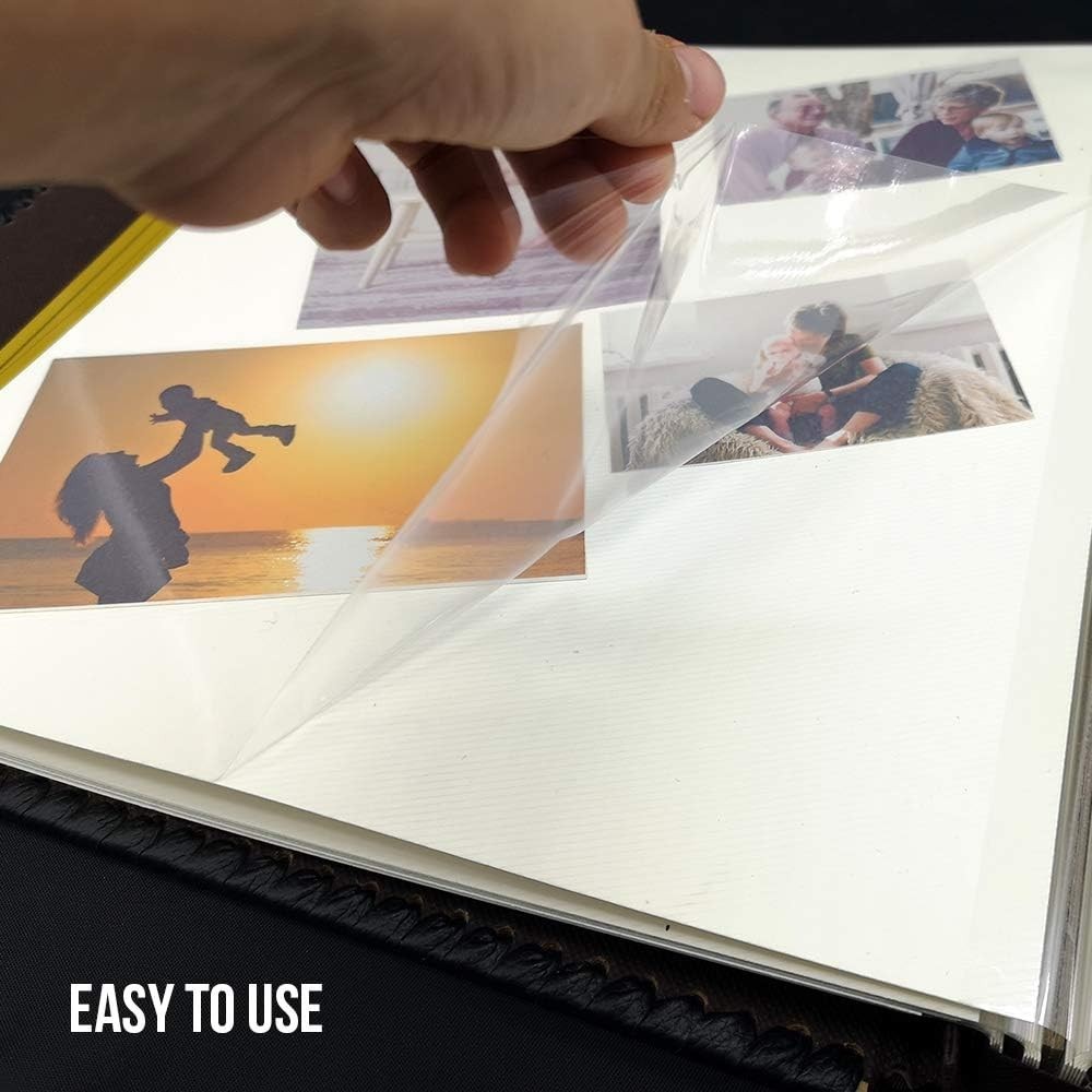 Totocan Photo Album Self Adhesive Pages, Large Magnetic Self-Stic