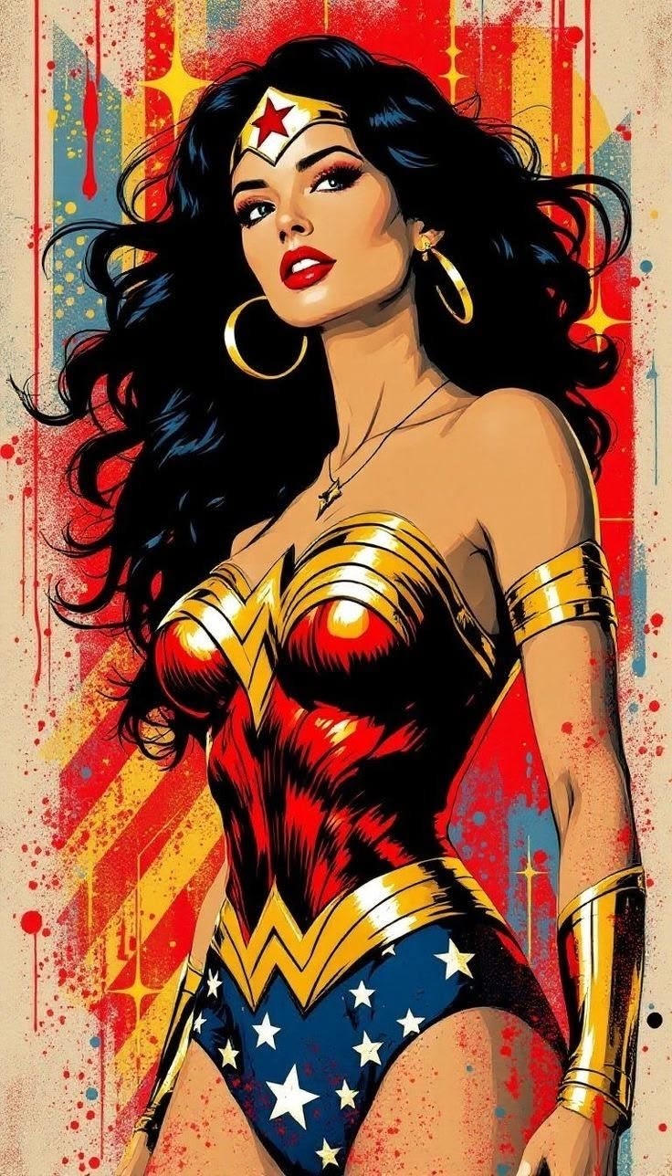 Wonder Woman Decal Sticker Car Truck Wall Mirror Phone Tumbler Bumper
