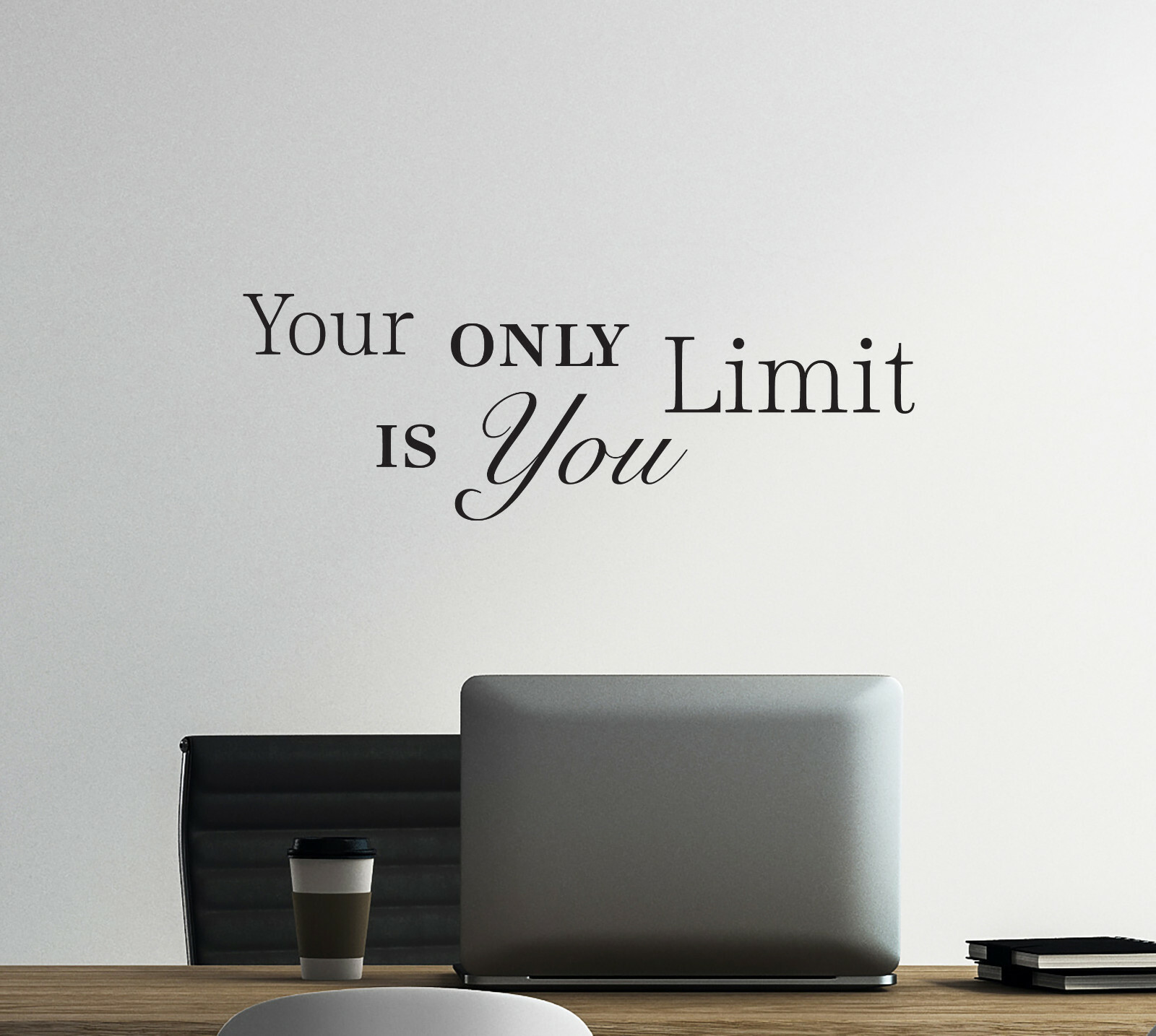 Wall Decal Motivation No Limit Inspiration Interior Vinyl Decor gz438