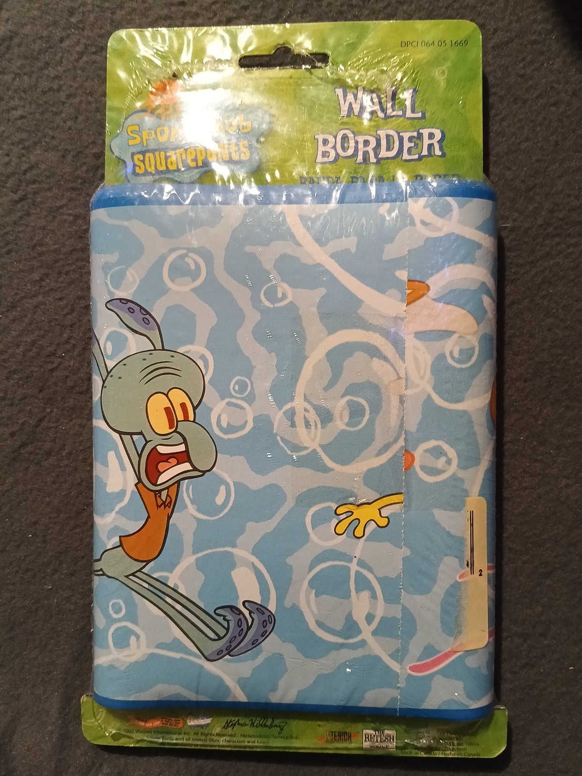 SpongeBob SquarePants Wall Border Decor Sandy Squidward Kids Room 15ft New