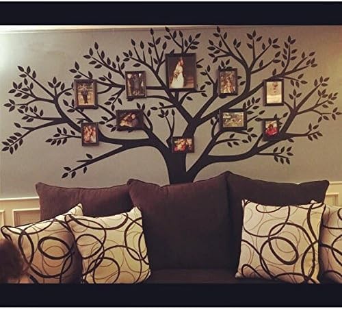 Grant Family Photo Frame Tree Wall Decals Family Tree Decal Living Room Home …