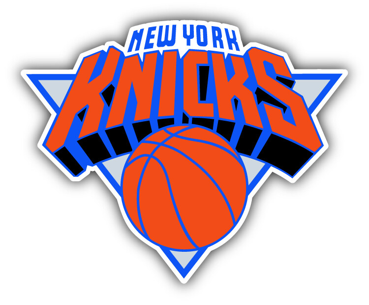 New York Knicks NBA Basketball Sport Logo Car Bumper Sticker Decal "SIZES"