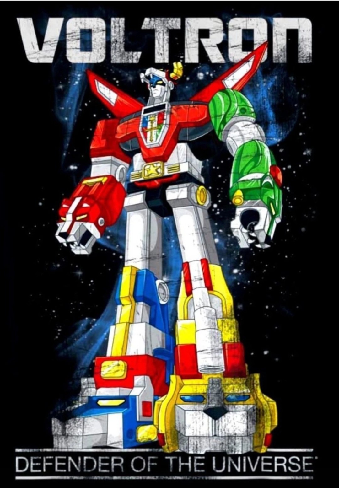 VOLTRON STICKER X VYNIL HIGH GLOSS DIECUT STICKER X 2X1 INCH STICKER X VOLTRON