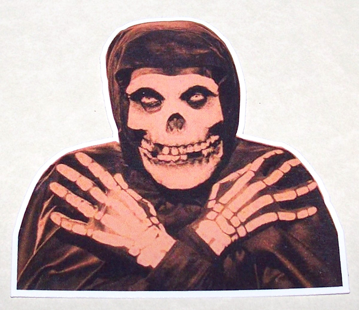 The MISFITS – Logo LARGE Die Cut Sticker Decal Punk Crimson Ghost Danzig Misfits