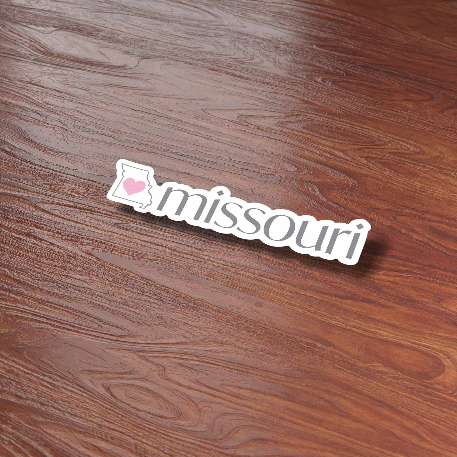Missouri Heart Sticker- Cute Decal for Water Bottle or Laptop