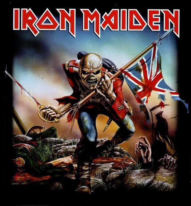 Iron Maiden The Trooper Sticker Decal Official Heavy Metal
