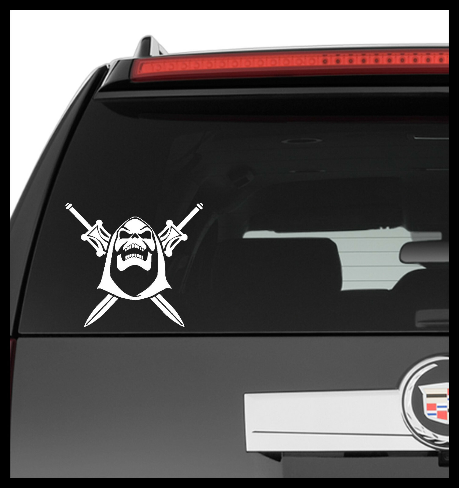 Vinyl Decal Truck Car Sticker Laptop – He-man MOTU Skeletor Skull Swords