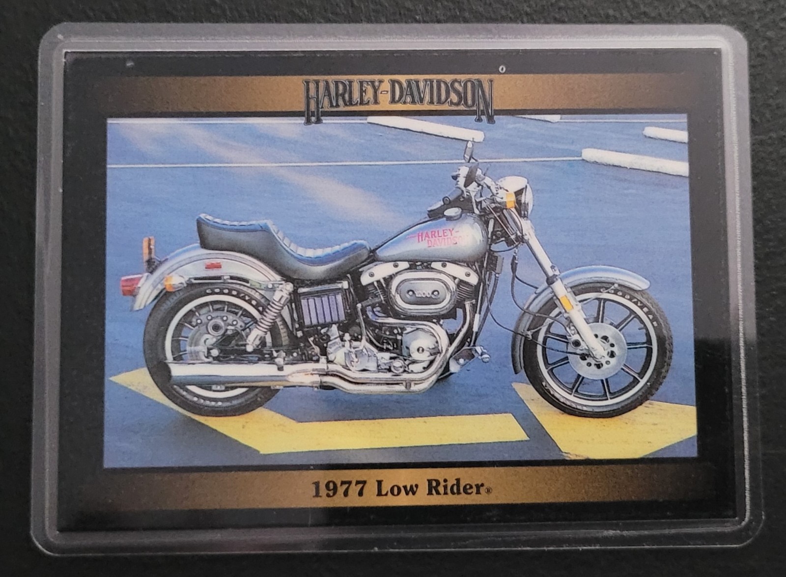 Vintage Harley-Davidson Collectible Card Fridge/Locker/Cabinet Laminated Magnets