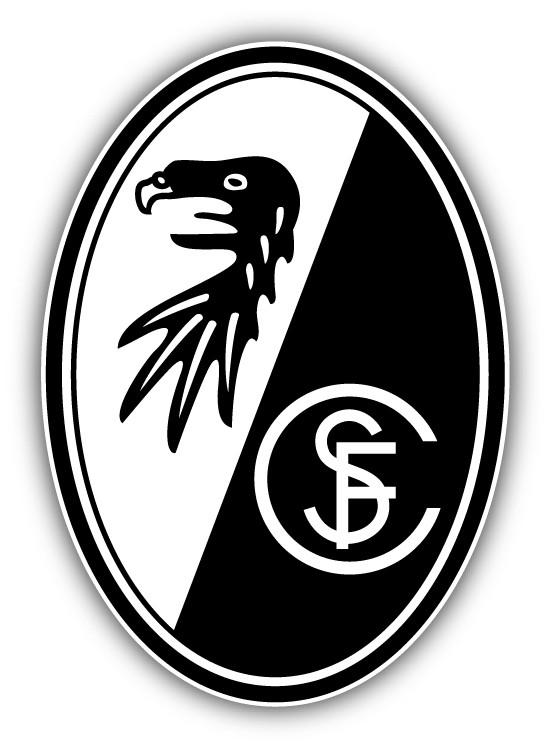 SC Freiburg Germany Soccer Football Car Bumper Sticker Decal 4" x 5"