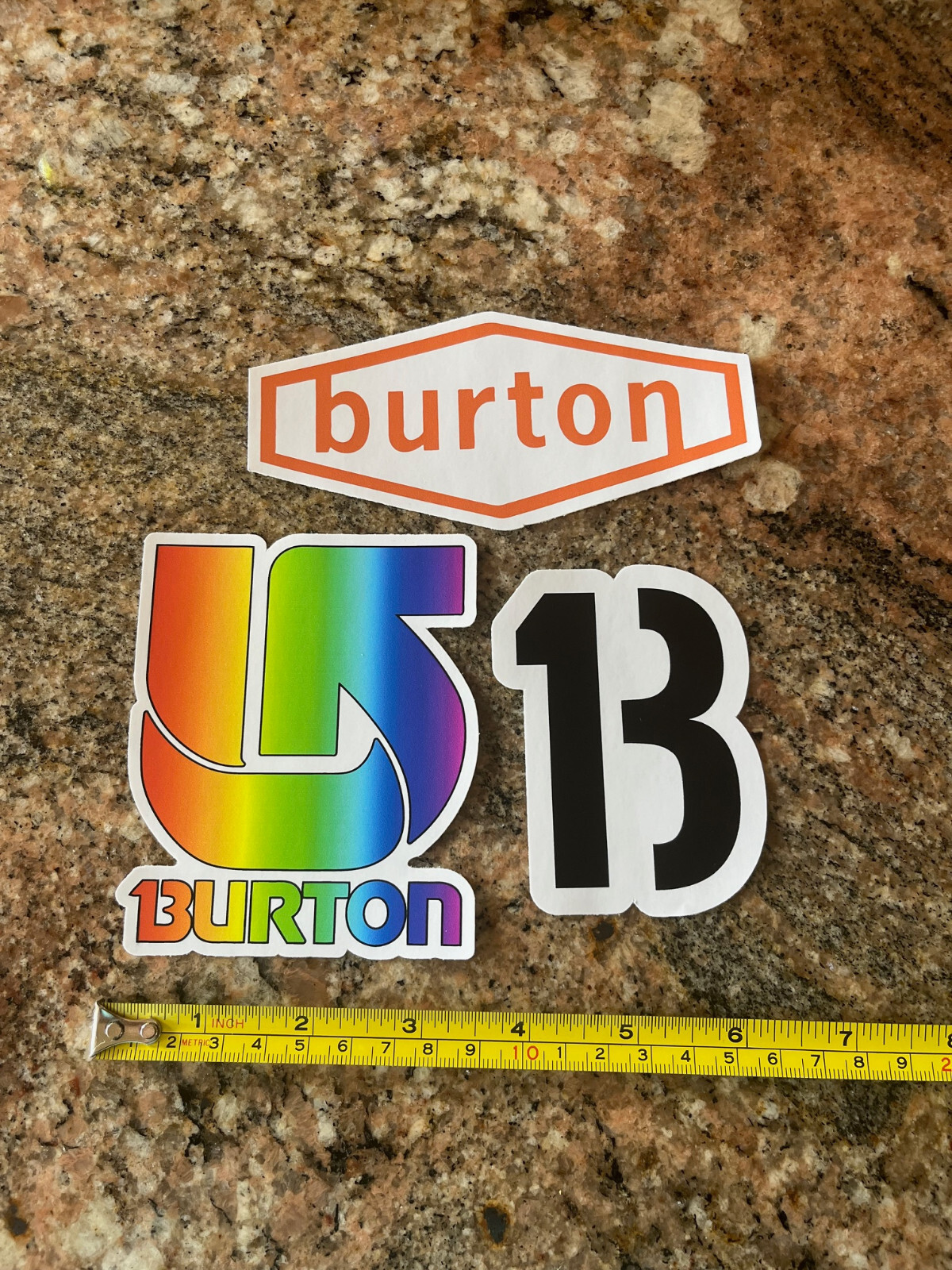 Burton Sticker Pack / Lot – 10 Ski Snowboard vinyl decals