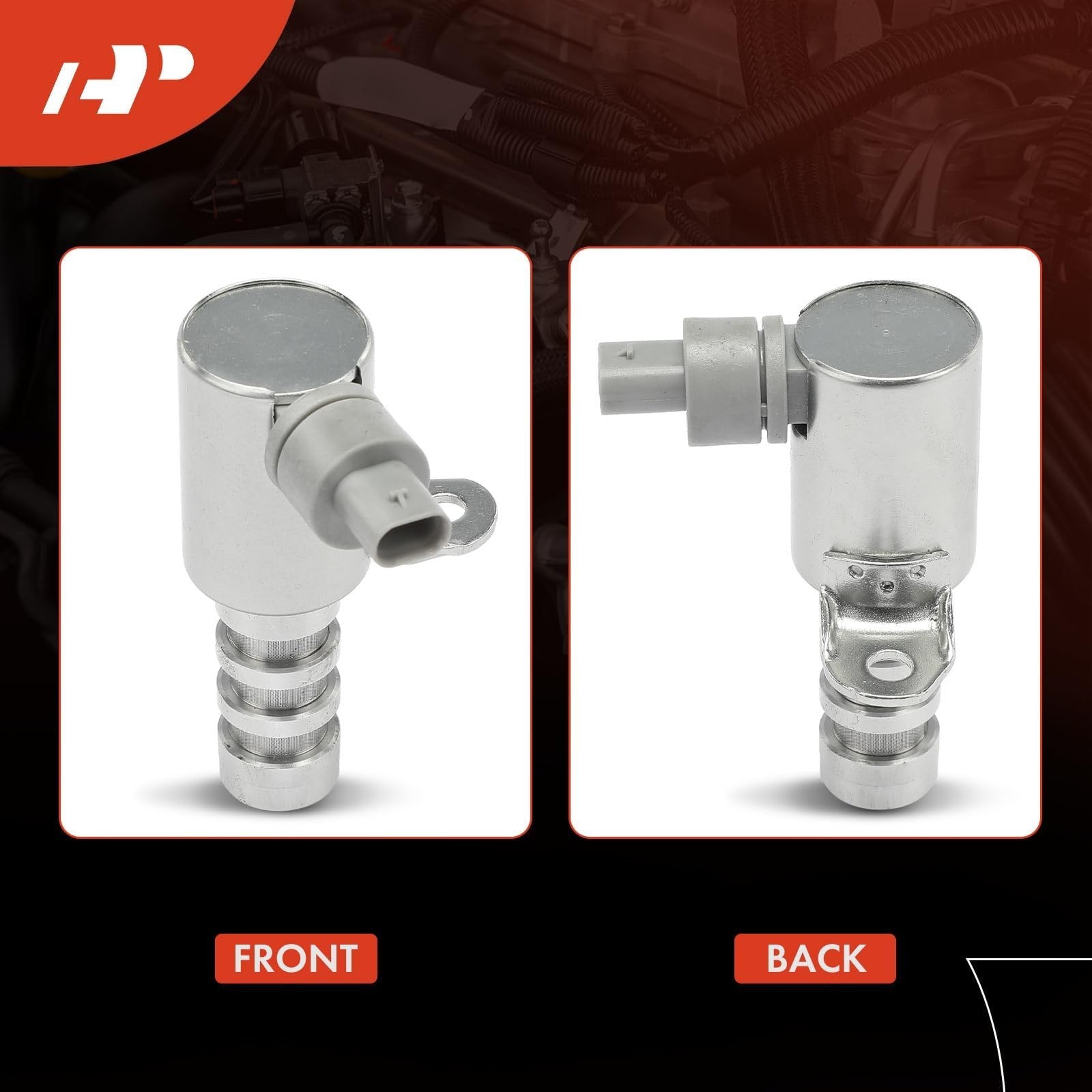 A-Premium 2-PC Engine Variable Valve Timing (VVT) Solenoid Compatible with Fo…