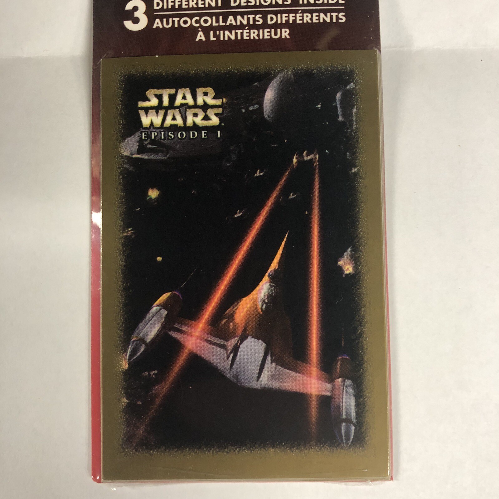 Vtg 1999 Sandylion Star Wars Episode 1 Series I Space Battle Stickers Sealed