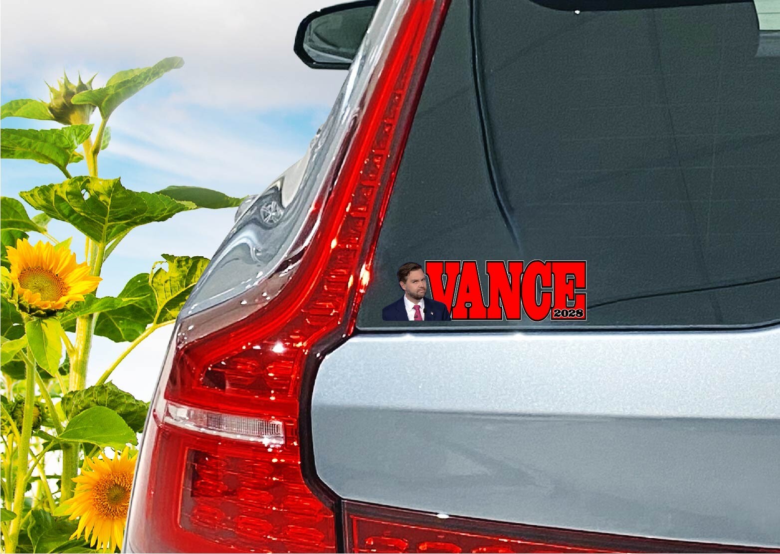 Vance 2028 Vinyl Decal Sticker Printed Die Cut JD Trump MAGA Vote Dance Liberals