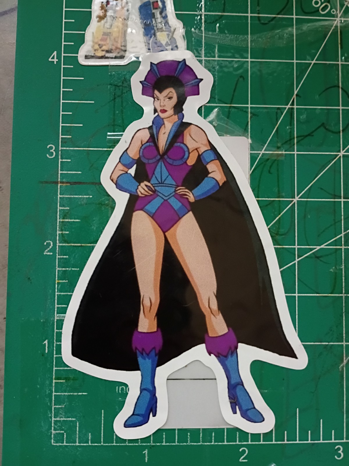 HEMAN X MOTU X EVIL LYNN STICKER X VYNIL HIGH GLOSS DIECUT STICKER 4X3 INCH…