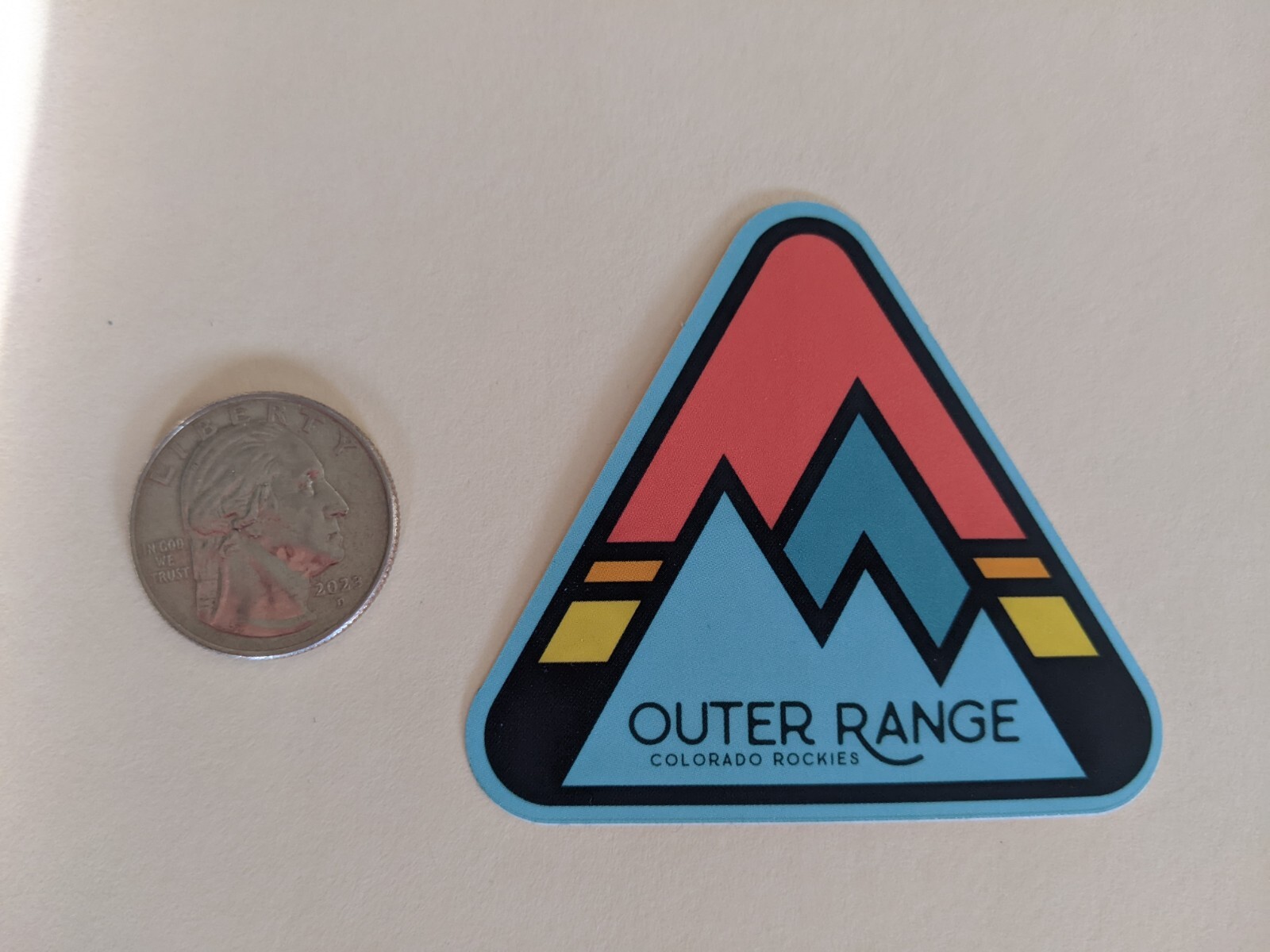 Outer Range Brewing Company Sticker Frisco Colorado CO Summit County Brewery IPA
