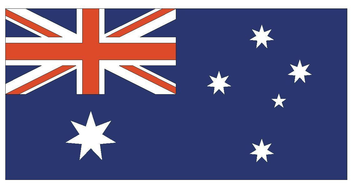 Australia Flag Sticker Decal F38