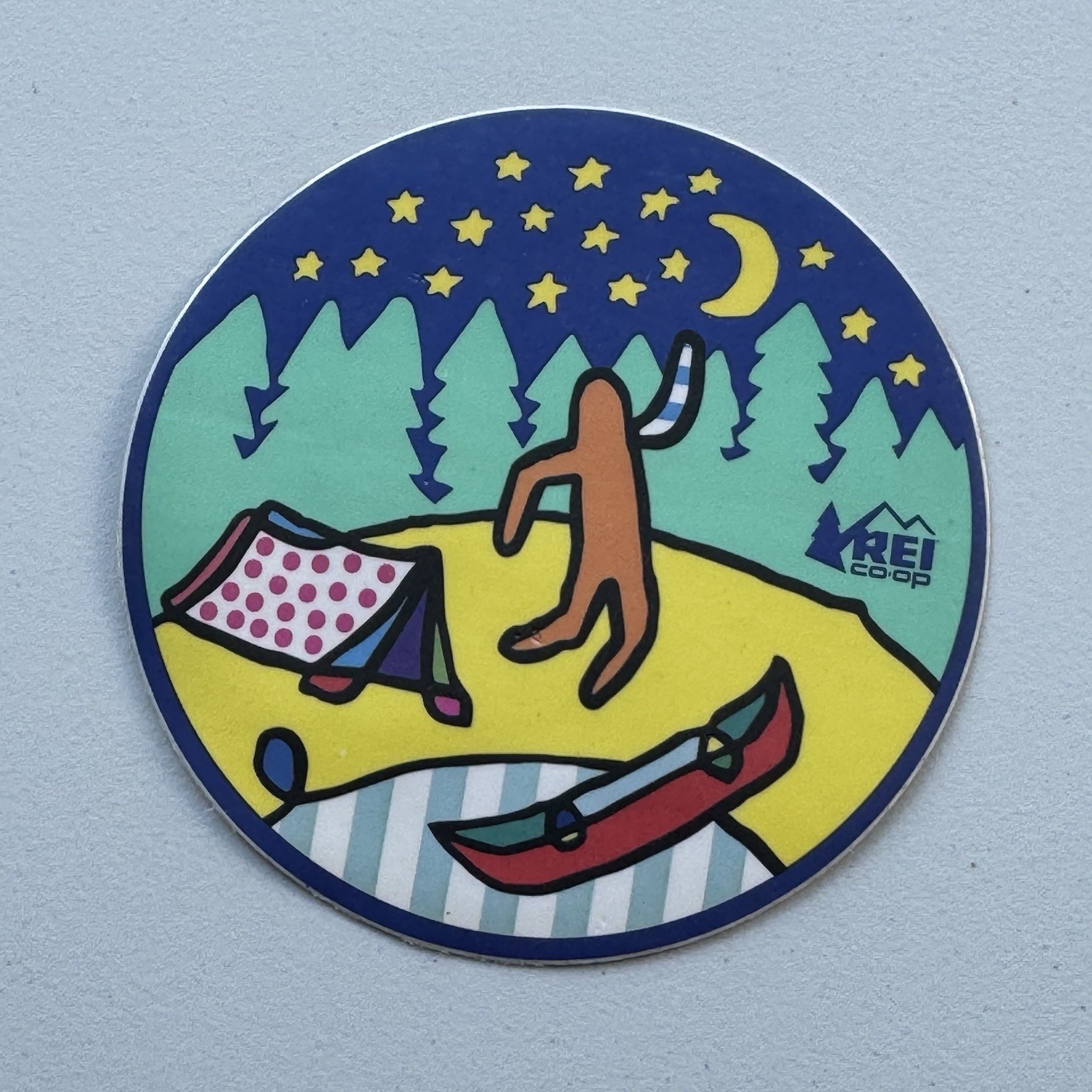 REI Co-op Member Made #4 Sticker – Limited Edition – Outdoor Camping Lifestyle