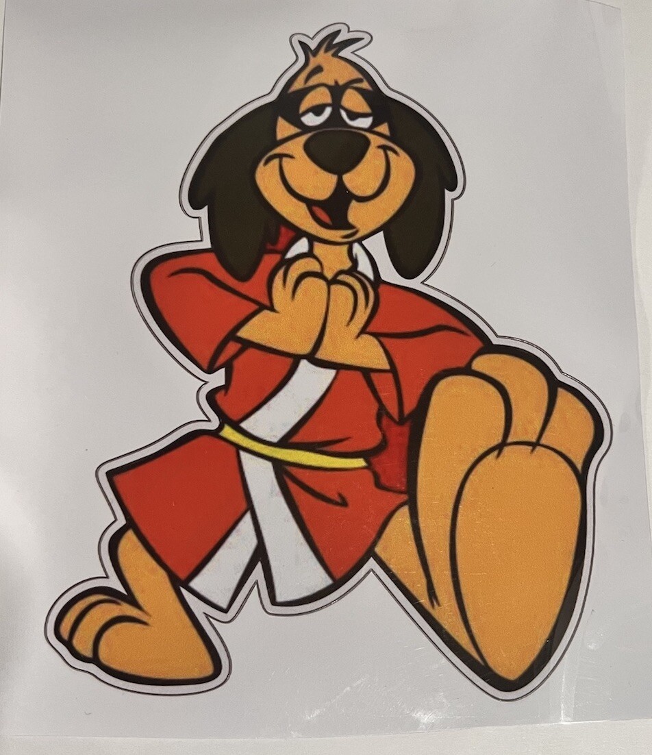 Hong Kong Phooey 6" Decal Sticker Saturday Cartoon Laptop Truck Vehicle Window