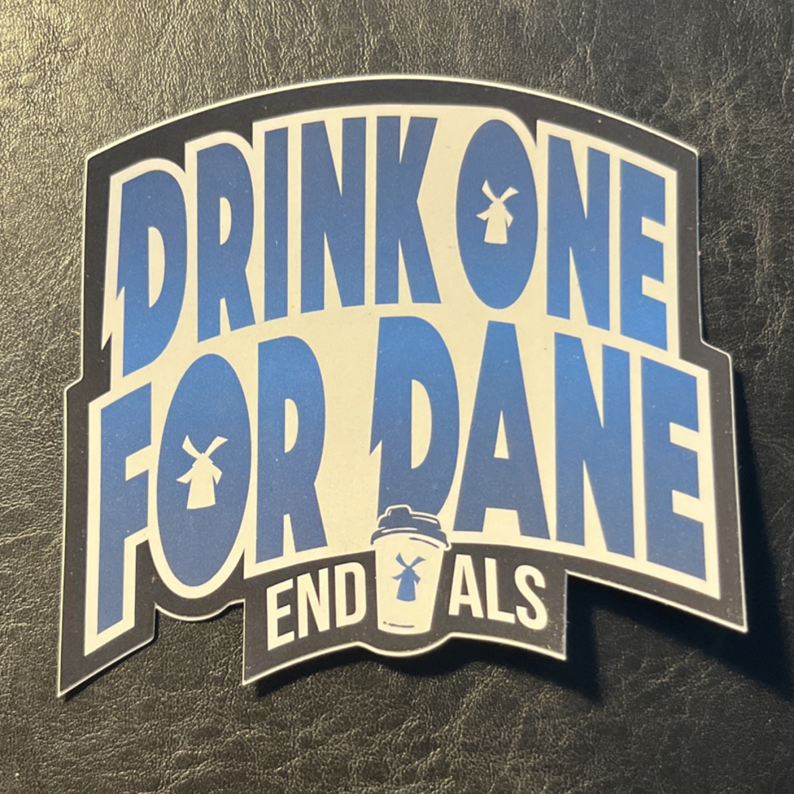 Dutch Bros Sticker – May 2026 – Drink One for Dane