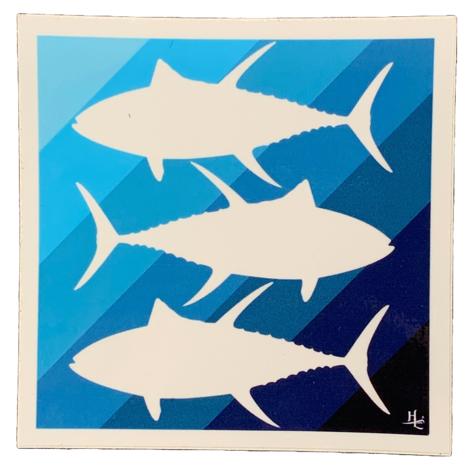 Tuna Fish Sticker Fishing Vinyl Decal For Laptop Toolbox Car Truck Tacklebox