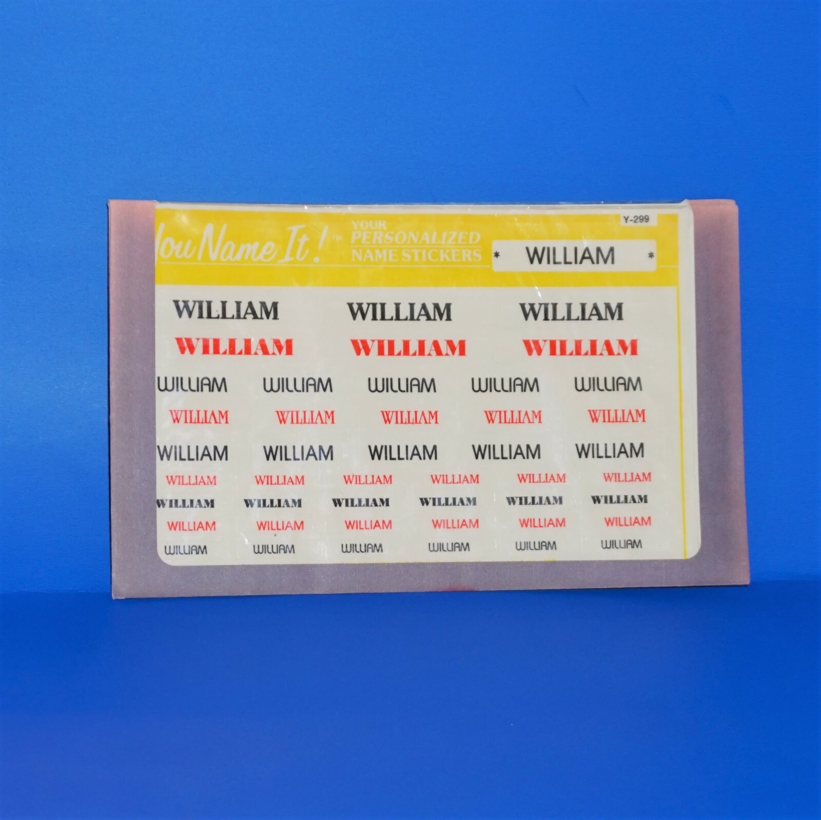 You Name It Stickers Personalized Choose Name 60 Pc Clear Labels Buy More Save