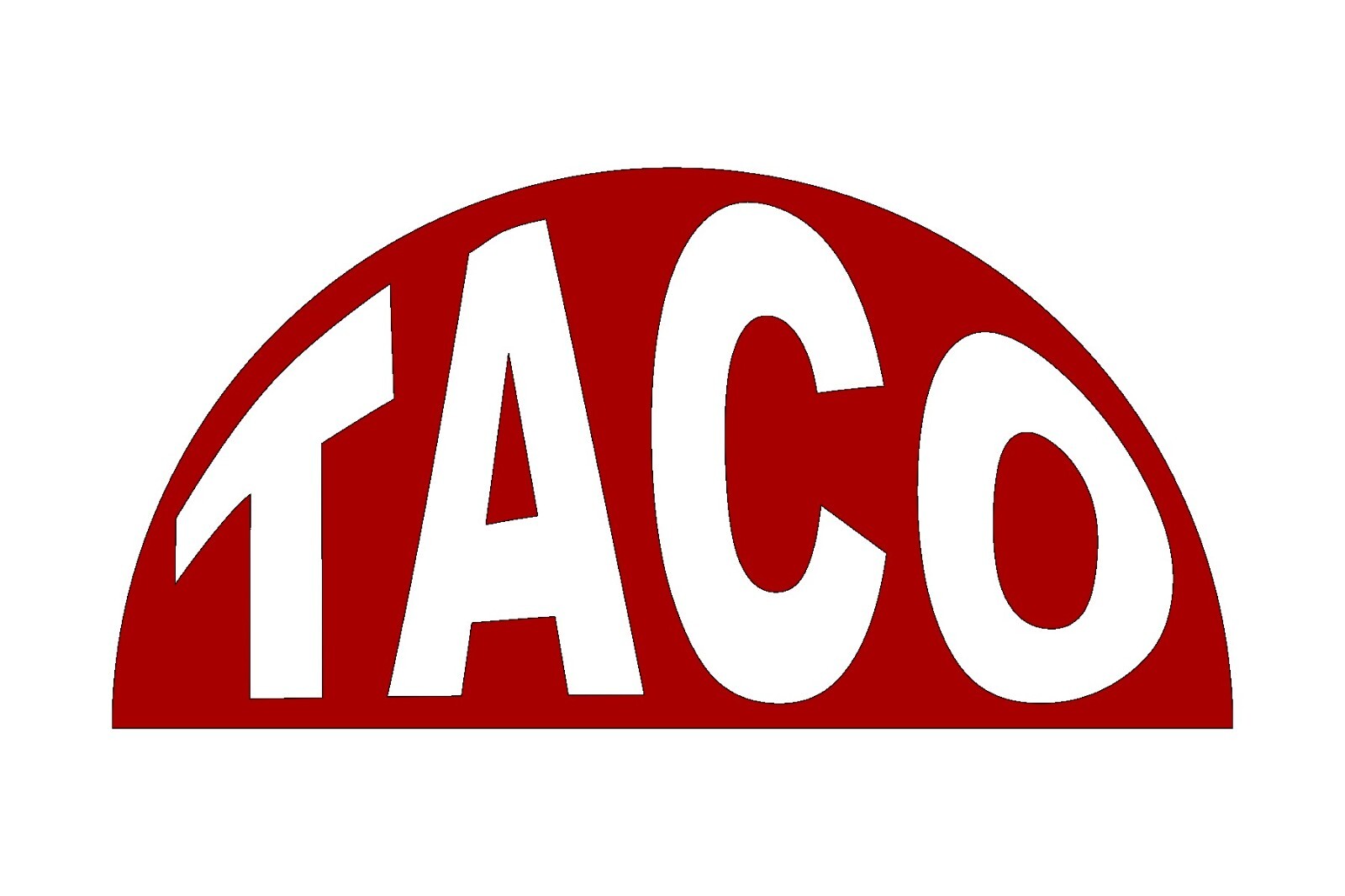 TACO Decal, Trump always chickens out, funny political sticker