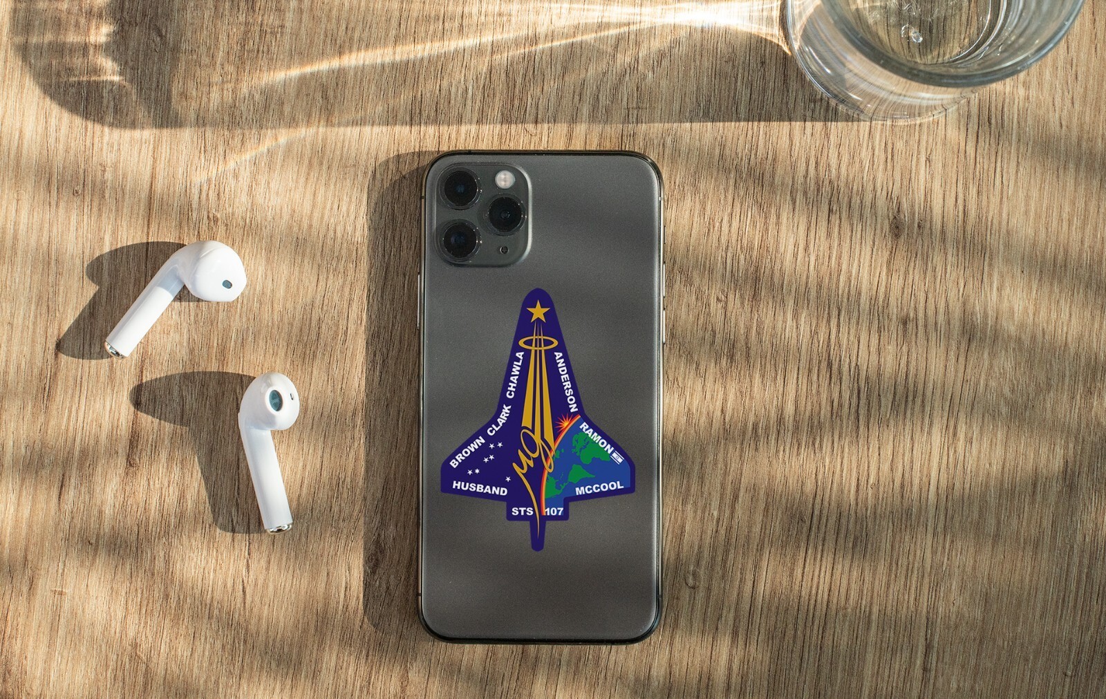 NASA STS-107 Mission Patch Sticker Decal Columbia NASA Space Shuttle Mission