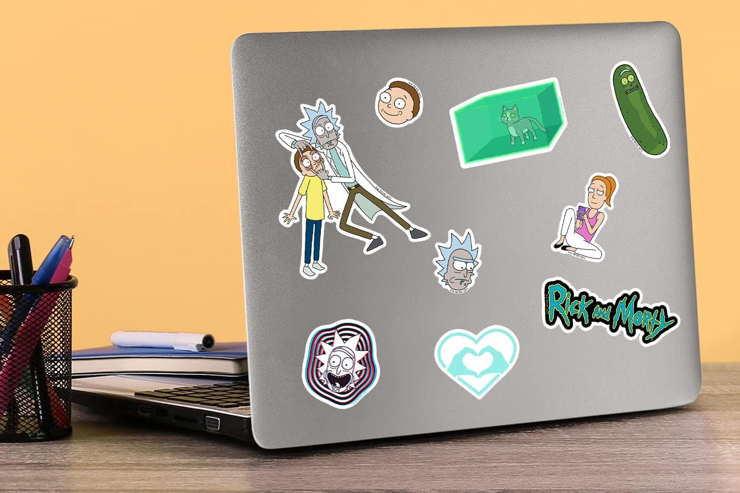 Rick and Morty Sticker Pack Die Cut Vinyl Large Deluxe Stickers Variety Pack – L