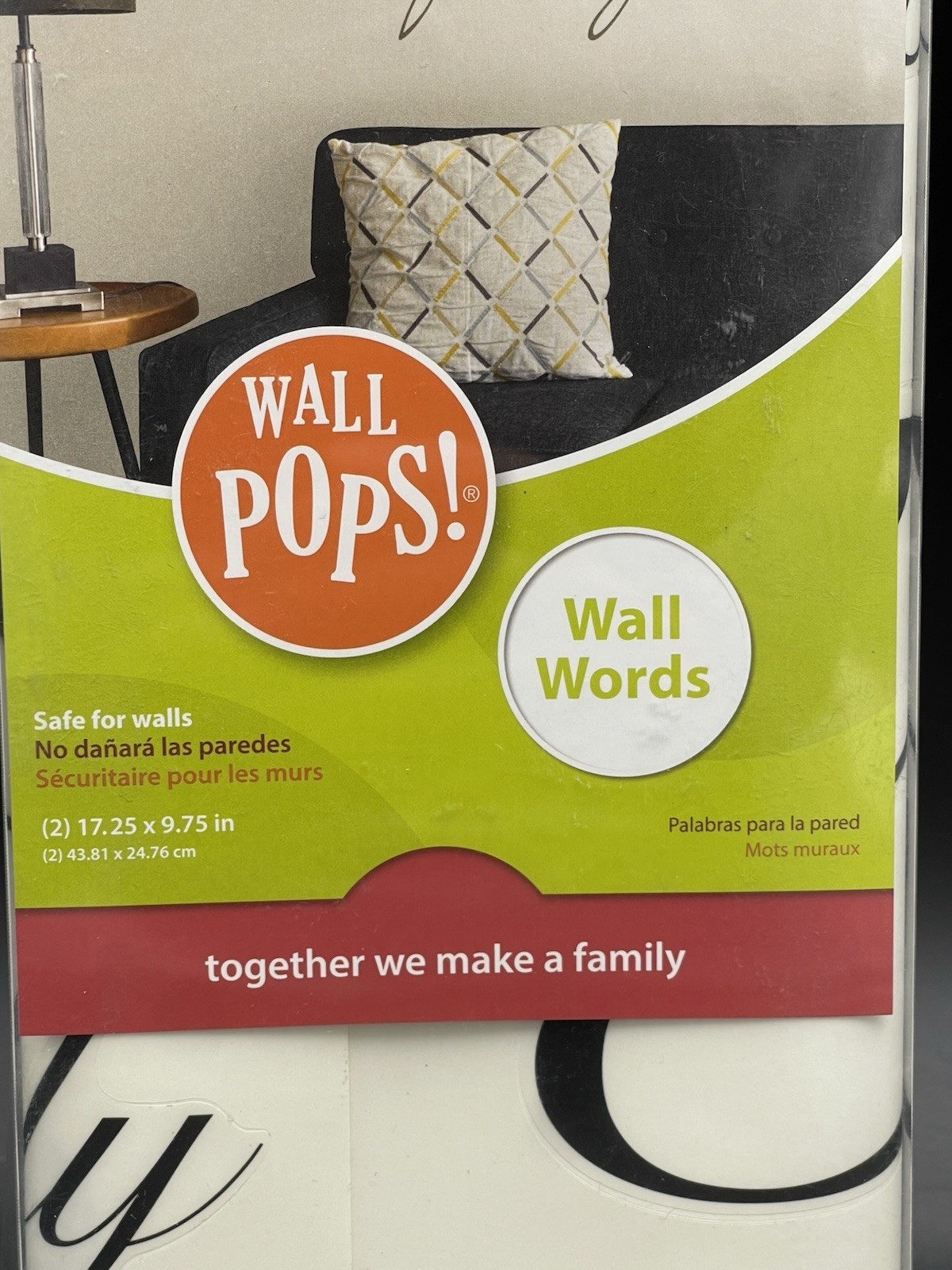 WallPops Together We Make a Family Wall Quote Decal Wall Words New