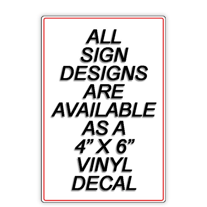 Press Button To Open Gate Closes Automatically Metal Sign Decal Magnetic Sign