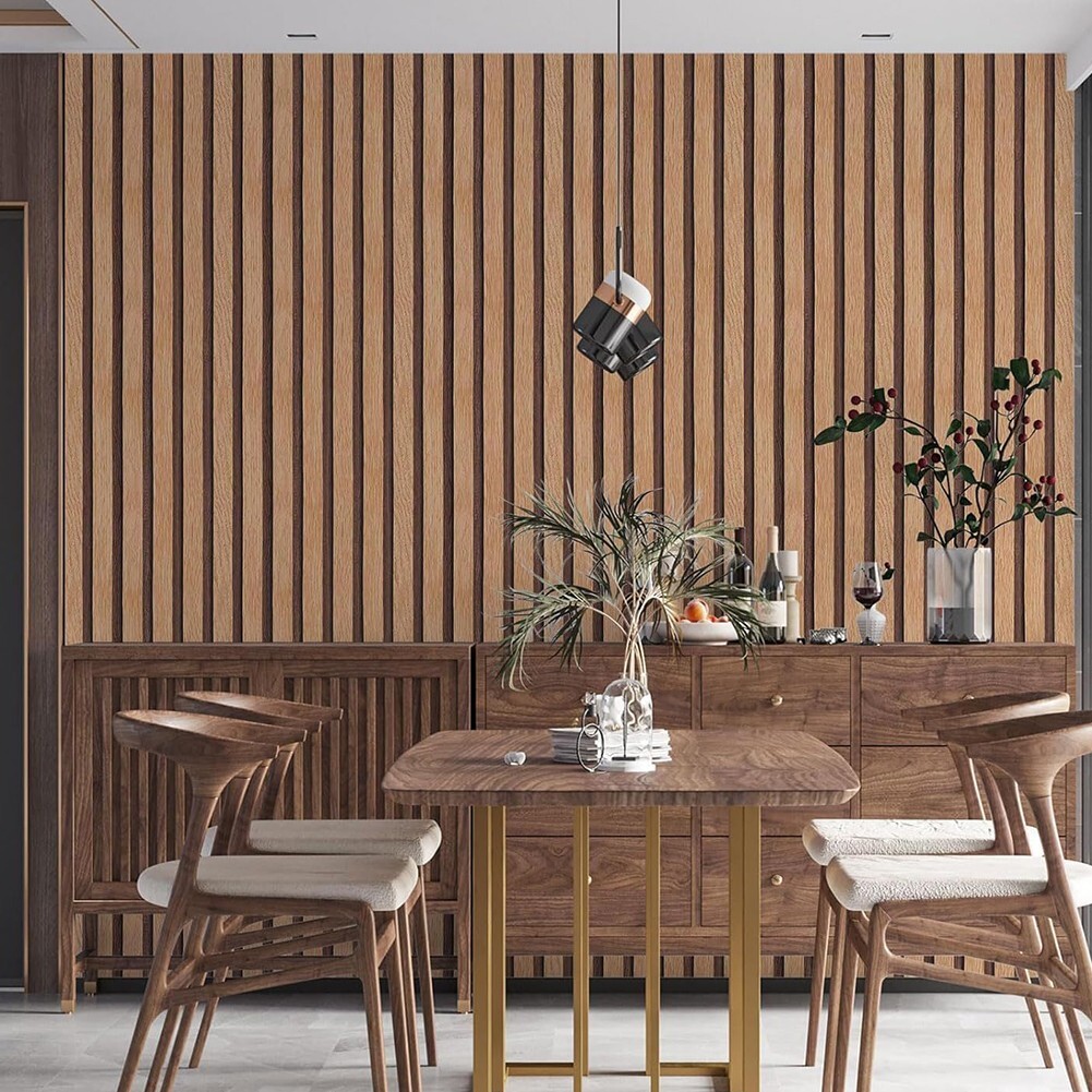 45CM*3 Meters Waterproof Imitation Wood Grain Wall Stickers For Wall Renovation