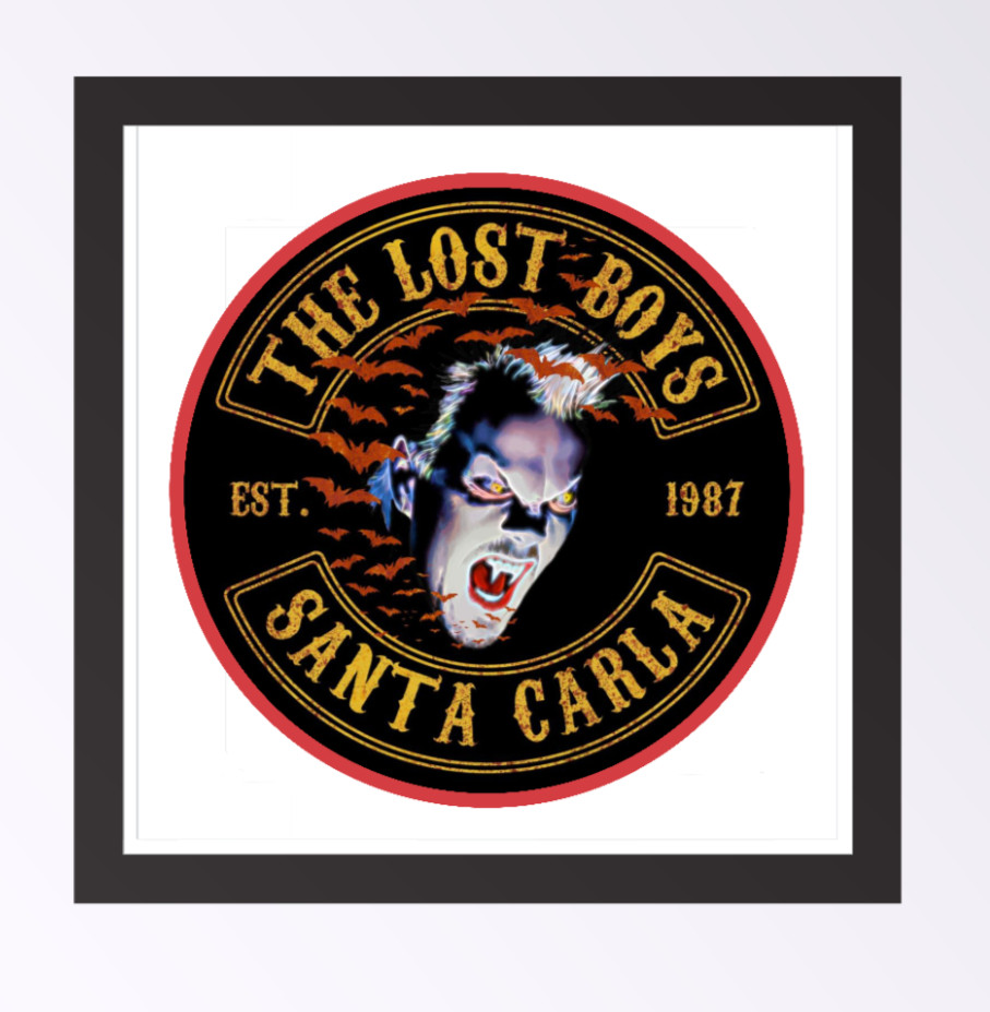 Halloween – Movie – The Lost Boys 87- 4" Decal Vehicle Cooler Laptop Decor Frame