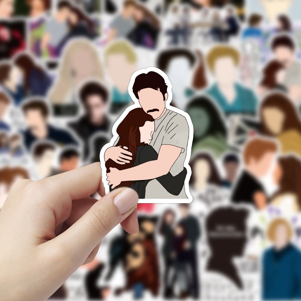 100Pcs Twilight Sticker for Kids Teens Girls Scrapbooking Water Bottles