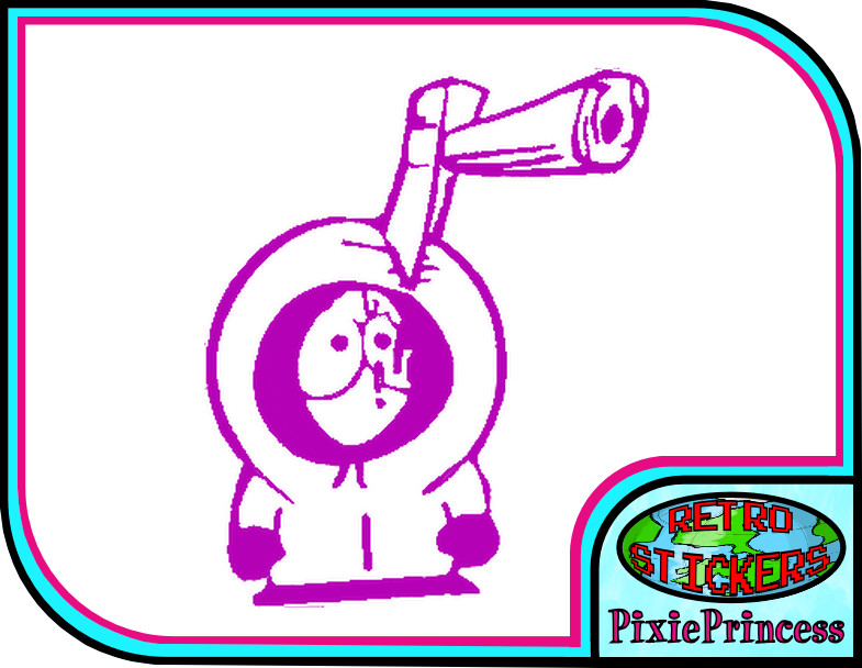 South Park Kenny Funny F Vinyl Sticker Killed Poster Room Wall Window Cartoon