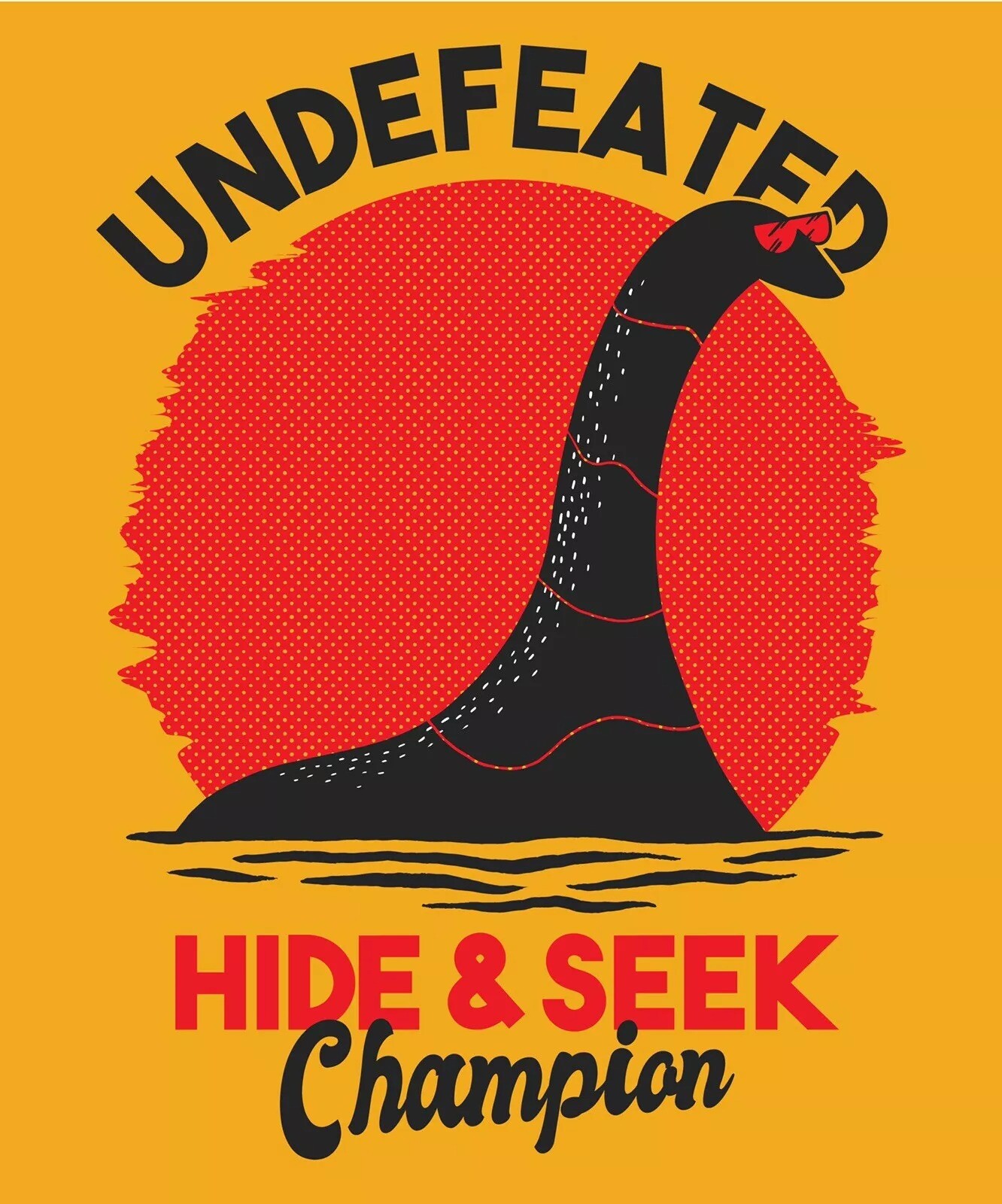 Loch Ness Monster Sticker