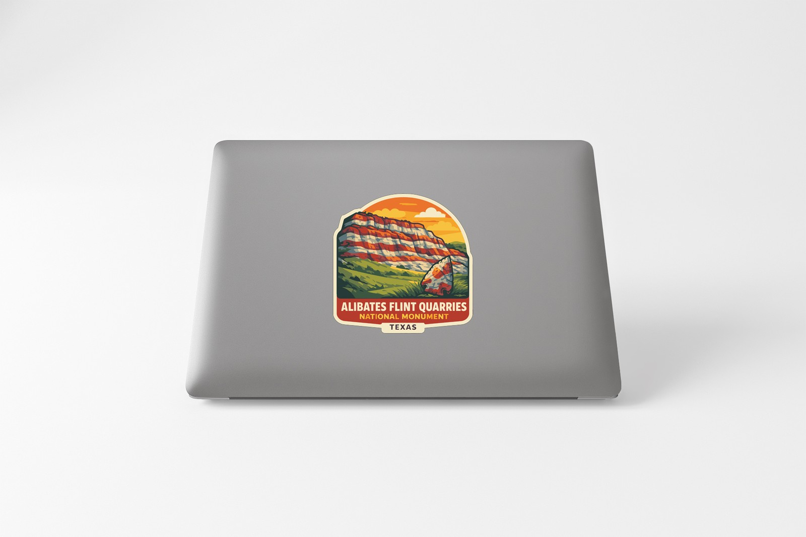 Alibates Flint Quarries Texas Sticker Decal Vinyl Die-Cut US National Monuments