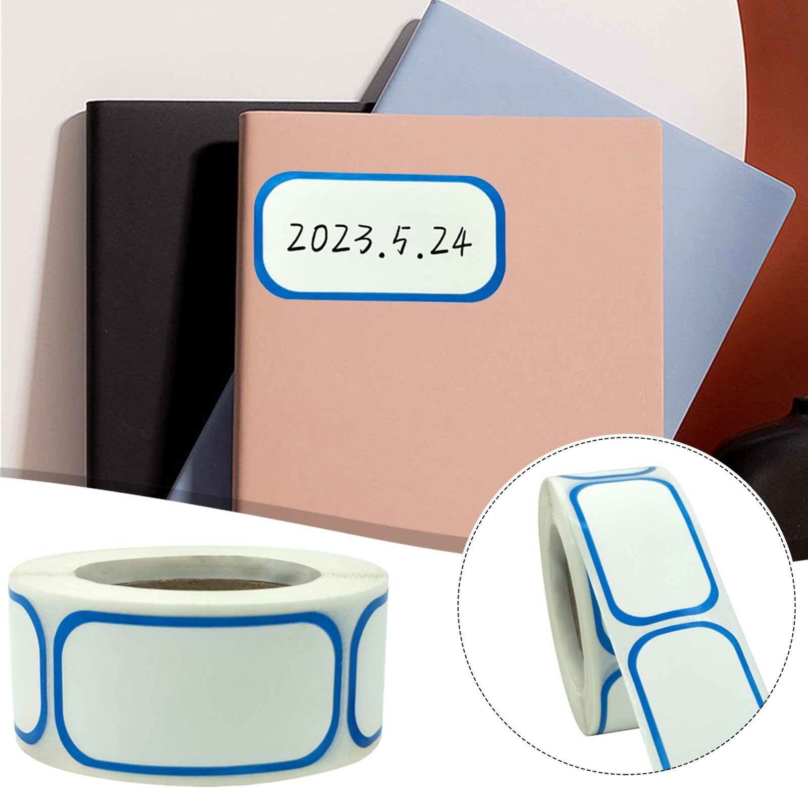 300 PCS Food Storage Bags Stickers Labels For Refrigerator 2.5x5cm / New