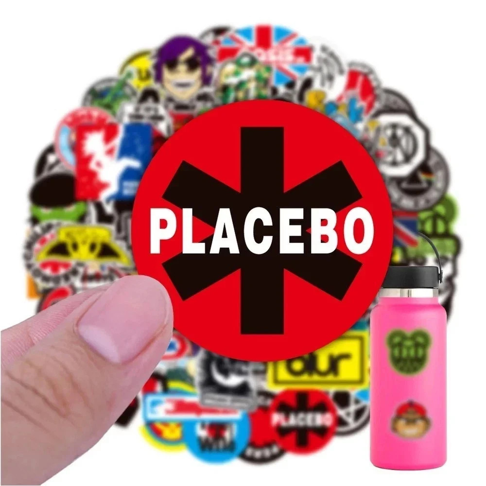 100PCS Rock Band Stickers Lot Punk Music Heavy Metal Bands Sticker Decal