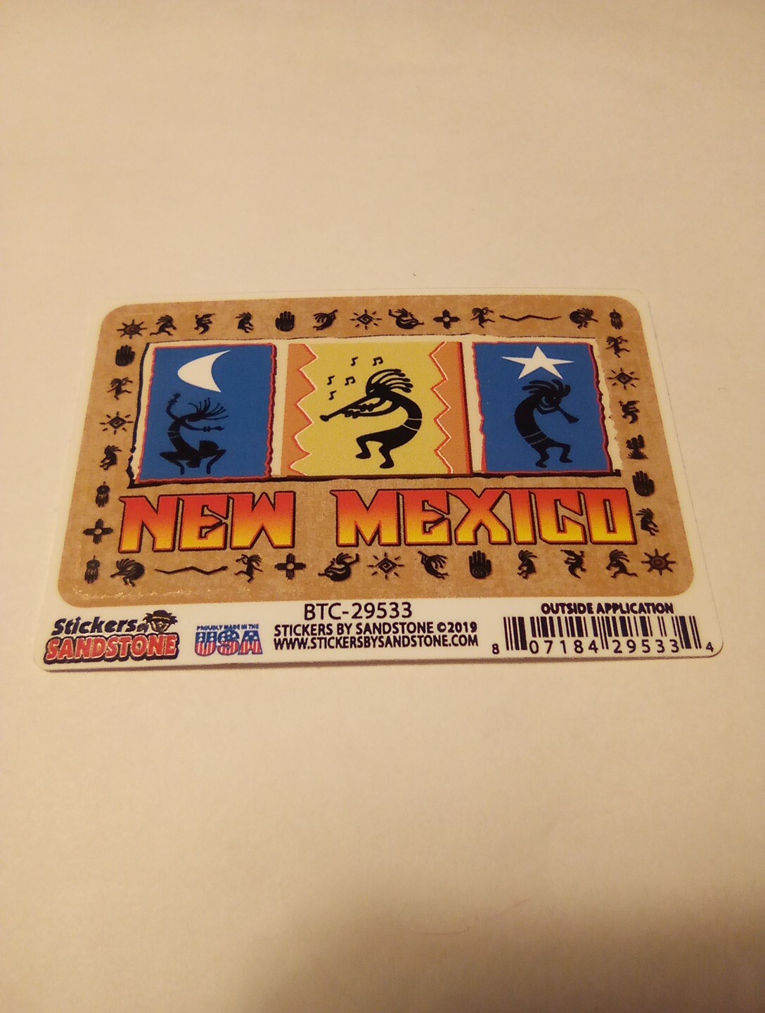 NEW MEXICO LOGO STICKER GREAT FOR ANY COLLECTION NEW!