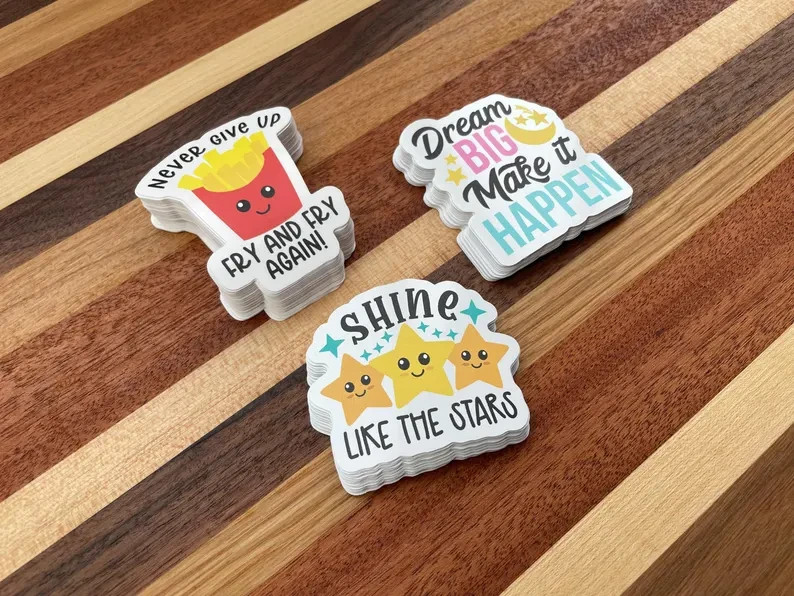 Design Your Own Custom Vinyl Sticker | Upload Your Photo | Personalized Stickers